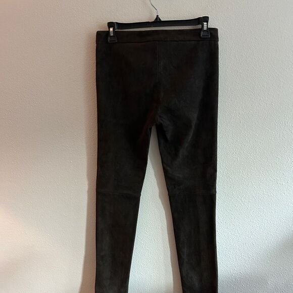 Prada Dark Suede Trousers - Picture 2 of 7